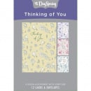 Boxed Cards: Thinking Of You (He Cares For You)