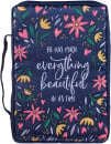 Bible Cover: Everything Beautiful (Large)