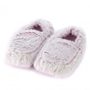 Warmies Slippers: Marshmallow Lavender