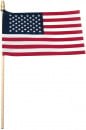 USA Stick Flag (4" x 6")