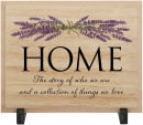 Table Decor Plaque: Home (Wood)