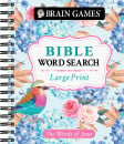 Large Print Bible Word Search: The Words of Jesus