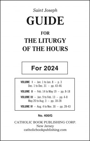 2024 Liturgy Of Hours Guide