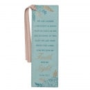 Bookmark: Live by Faith Teal (Faux Leather)