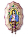 Our Lady of Guadalupe Wooden Rosary Holder