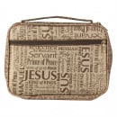 Names Of Jesus Bible Cover (Brown, XXL)