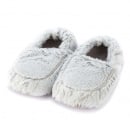 Warmies Slippers: Marshmallow Gray
