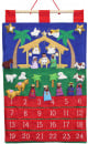 Holy Night Fabric Advent Calendar