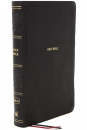 NKJV Large Print End-of-Verse Reference Bible (Black, Leathersoft)
