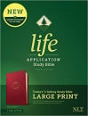 NLT Life Application Study Bible, Third Edition, Large Print (Berry)