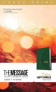 The Message Deluxe Gift Bible, Large Print: The Bible in Contemporary Language (Green)