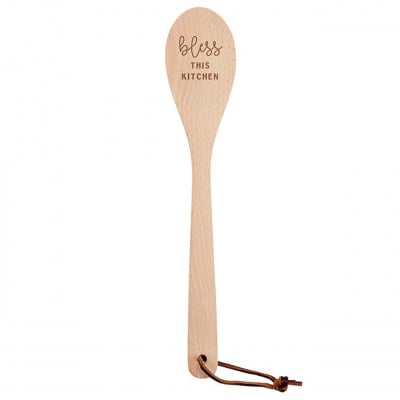 Wooden Spoon: Bless This Kitchen (With Cover)