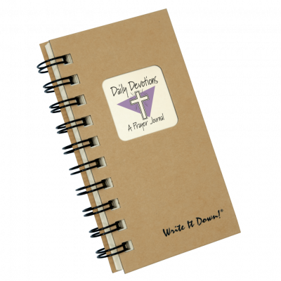 Prayer Journal: Daily Devotions (Mini, Brown)