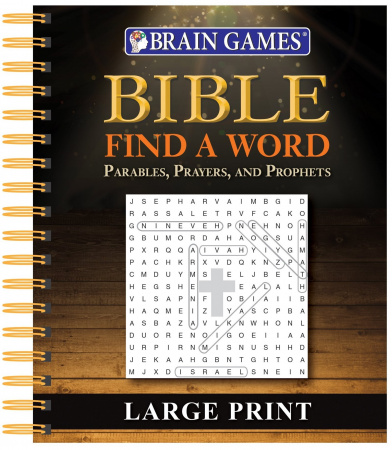 Bible Find-A-Word: Parables, Prayers, & Prophets (Large Print)